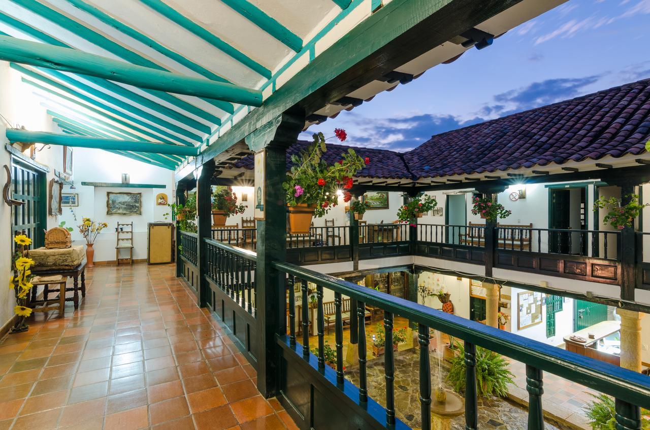 Hotel Antonio Nariño Villa de Leyva Exterior foto